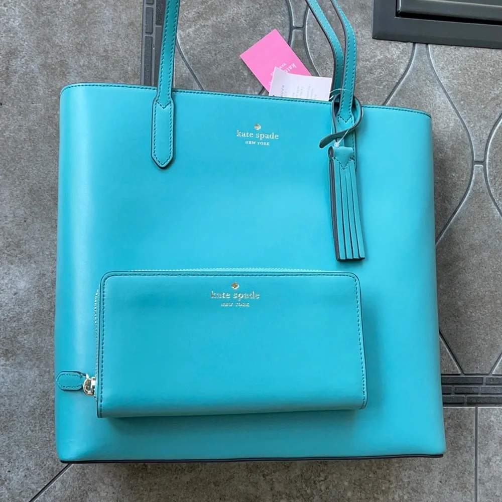 Kate Spade jana tote & jana large continental wallet